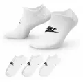 Produktbild: Nike Sportsocken U NK NSW EVERYDAY ESSENTIAL NS (3-Paar) für sportliche Aktivitäten, weiches Material, leichtes Design weiß L (42/45)