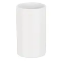 Produktbild: Spirella Zahnputzbecher Zahnbürstenhalter Keramik Tube 7x11,5 cm Weiß, White, 1 Stück (1er Pack)