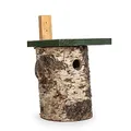 Produktbild: CJ Wildlife Nistkasten – Vogelnistkasten für draußen – Birke FSC® 100% – 32 mm Einflug – für Kohlmeise, Kleiber, Feldsperling – Innenmaße 18x10x10 cm