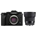 Produktbild: Fujifilm X-T5 + Sigma AF 56mm f/1.4 DC DN Contemporary  schwarz