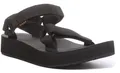 Produktbild: Teva Midform Univ Midform Geometrisch Damen Sandale IN Schwarz Größe EU 36-42