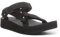 Produktbild: Teva Midform Strappy Univ Midform Geometrische Damen Sandale In Schwarz EU 36-42