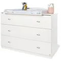 Produktbild: Pinolino Wickelkommode Pinolino Laura, Weiß, Kunststoff, 120x101x80 cm, Babymöbel, Wickelkommoden & Zubehör, Wickelkommoden