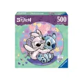 Produktbild: Ravensburger Puzzle 17581 - Stitch - 500 Teile Rundpuzzle für Erwachsene und Kin