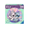 Produktbild: RAVENSBURGER ROUND PUZZLE*500 TEILE *DISNEY STITCH*RARITÄT*NEU+OVP
