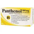 Produktbild: PANTHENOL 100 mg Jenapharm Tabletten 50 St