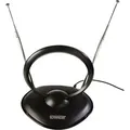 Produktbild: Schwaiger ZA8960011 Aktive DVB-T/T2-Teleskopantenne Innenbereich Verstärkung: 36 dB Schwarz
