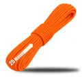 Produktbild: 0,52 €/m Paracord Schnur Ø 4 mm, 25 m - Seil mit 7 Kern Strängen orange