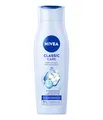 Produktbild: NIVEA Classic Care Shampoo (250 ml), pflegendes Haarshampoo mit Baumwollsamen-Öl, besonders mild reinigendes Pflegeshampoo für gesunden Glanz
