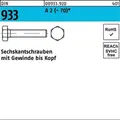 Produktbild: Sechskantschraube Din 933 Vg M 8 X 8 A 2-70