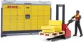 Produktbild: bworld DHL Shop mit Handhubstapler