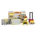Produktbild: Bruder 62251 DHL Shop mit Handhubstapler