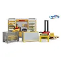 Produktbild: Bruder - bworld DHL Shop mit Handhubstapler - 62251