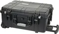 Produktbild: HMF Outdoor-Trolley Fotokoffer mit Rasterschaumstoff Schwarz  58,5 x 45 x 27,5cm
