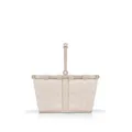 Produktbild: reisenthel carrybag XS teddy sand – Stabiler Einkaufskorb mit praktischer Innentasche – Elegantes und wasserabweisendes Design