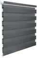 Produktbild: WOLTU Doppelrollo, Duo Rollo Klemmfix ohne Bohren, Seitenzugrollo Easyfix, lichtdurchlässig und verdunkelnd, Dunkelgrau, 50x150 cm