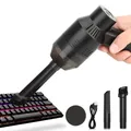 Produktbild: Computer Staubsauger Tastaturreiniger wiederaufladbarer Mini-Staubsauger kabe...