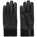 Produktbild: Roeckl Lederhandschuhe KOPENHAGEN TOUCH Lederhandschuhe mit Strickbund schwarz 7.5