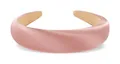 Produktbild: axy Haarreif aus gepolstertem Seidenstoff in eleganten festlichen Farben Wunderschön Damen Stirnband Haarschmuck Haarreifen Hairband HRK2Ro (Altrosa)