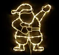 Produktbild: Fensterbild Fenstersilhouette Leuchtbild Weihnachtsdeko NIKOLAUS 50 LED, 230V