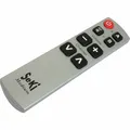 Produktbild: Seki Medium silber lernfähige Universalfernbedienung für 2 Geräte, große Tasten