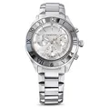 Produktbild: Swarovski 39mm Uhr Swiss Made, Metallarmband, silberfarben, Edelstahl 5641297, Silber, Gurt