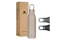 Produktbild: GRØNENBERG Trinkflasche Thermosflasche 100% auslaufsicher, 500 o. 750ml, Edelstahl Isolierflasche Kohlensäure geeignet