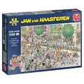 Produktbild: Jan Van Haasteren, EIN Pfennigabsatz zu hoch, 1500 Teile Puzzle, Puzzle Erwachsene, JVH Puzzle