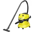 Produktbild: KÄRCHER Nass-Trocken-Sauger WD4 V-20/5/22 - Nass-/Trockensauger - gelb/schwarz, 1000 W, beutellos