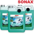 Produktbild: 3x SONAX Scheibenreiniger Ocean Fresh gebrauchsfertig Scheiben Wischwasser 5L