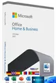 Produktbild: Microsoft Office Home & Business 2021 Vollversion 1 PC/Mac DE / ML Download NEU