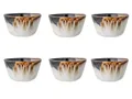 Produktbild: 6er Set Müslischalen JULES D. 15cm grau braun Steingut Bloomingville
