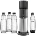 Produktbild: SodaStream Wassersprudler E-Duo, Titan, Kunststoff, Glas, 37x44x19 cm, Küchengeräte, Wasseraufbereitung, Wassersprudler
