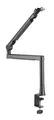 Produktbild: Mikrofon Halterung Ständer Aluminium Schwarz HPMIC-1AL