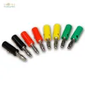 Produktbild: Bananenstecker-Set 4mm, mit Querloch & Druckfeder, 4 Farben, 8-teilig, Bananas