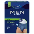 Produktbild: TENA Men Active Fit Pants Plus Gr. S/M oder L/XL Inkontinenzpants 10 St./40 St.