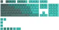 Produktbild: Glorious Gaming 115x GPBT-Keycaps - Cherry-Profil, äußerst widerstandsfähiger PBT-Kunststoff, optisch EIN Blickfang, überragende Akustik, Originalschrift, US Layout - Rain Forest