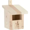 Produktbild: Relaxdays Nistkasten Tannenholz Natur Klappbar 25 cm x 17 cm x 21,5 cm 600 g