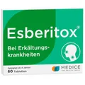 Produktbild: Esberitox 60 Tabletten bei Erkältungskrankheiten - der pflanzliche Erkältungsverkürzer für die ganze Familie - auch für Kinder geeignet