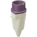 Produktbild: Walther Electric 10280 NORVO Stecker, 16A, 2P, 0h, für Kleinspannung mit Schraubanschluss und Kabelknickschutz