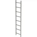 Produktbild: Schachtleiter 8 Sprossen L 2,24 m B440 mm LW 300 mm Edelstahl V4A, 063008