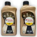 Produktbild: 2 L TOTAL QUARTZ 9000 ENERGY 5W-40 5W40 MB 229.5 VW 502.00/505.00 Porsche A40 Öl