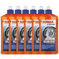 Produktbild: 6x Sonax Xtreme ReifenGlanzGel Reifenglanz 500ml Ultra Wet Look Nass Optik