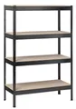 Produktbild: SCHULTE Regalwelt Schwerlastregal mit 4 Holzböden, 180x100x40 cm (HxBxT), Traglast pro Ebene 150 kg
