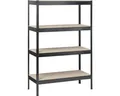 Produktbild: Schwerlastregal Schulte schwarz strukturiert 180x100x40 cm Stecksystem 4 Holzböd
