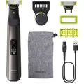 Produktbild: Philips QP6552/15 OneBlade Pro 360 Face+Body Bartschneider chromdesign kompakt