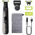 Produktbild: Philips OneBlade Pro 360 Körperhaartrimmer, Präzisions Trimmer, Rasierer Chrom