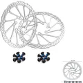 Produktbild: Fahrrad Bremsscheiben Edelstahl 160/180/203mm, 2 Stück, Mountainbike, Rennrad...