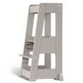 Produktbild: TiSsi Lernturm, Entdeckerturm Montessori mitwachsend Buche- 100539, Storm Grey