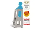 Produktbild: tiSsi® Stehhilfe Lernturm / Entdeckerturm Felix, Buche stormy grey